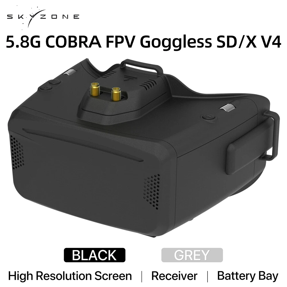 Skyzone Cobra X V2 Fpv Goggles - SKYZONE Cobra SD X V4 Occhiali