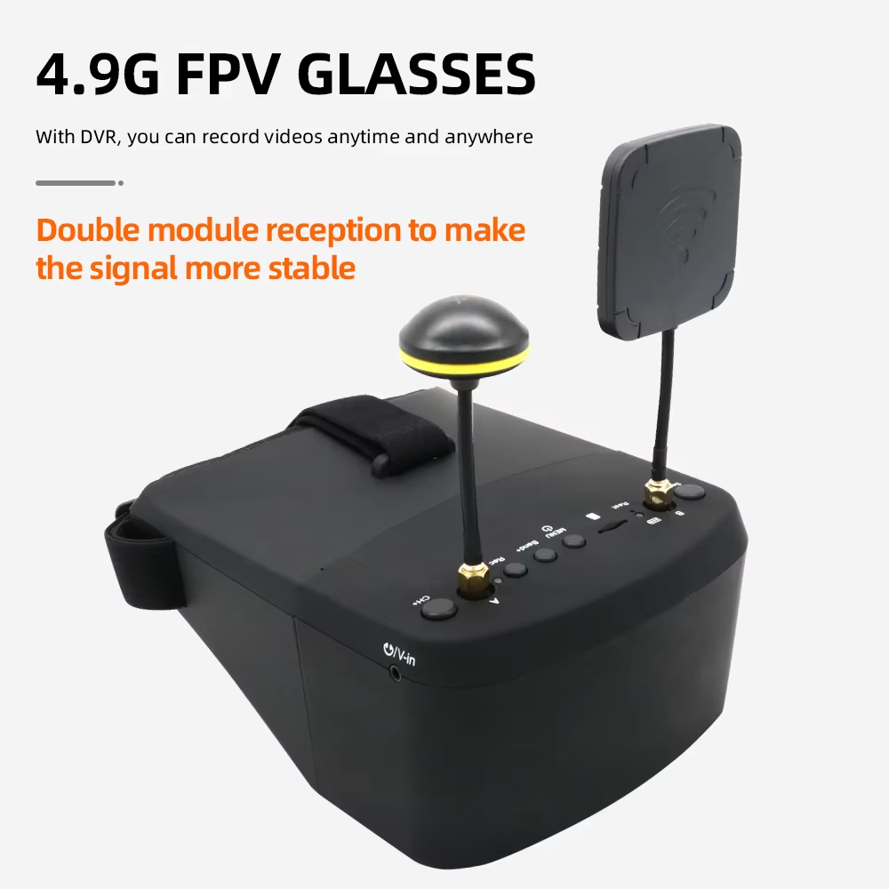 LS800D Occhiali FPV da 5 Polli - Skyzone Cobra X V2 Fpv Goggles recensione e prezzo